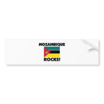 Mozambique Rocks bumper stickers by flagshirt Mozambique Rocks bumper stickers