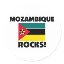 Mozambique Rocks stickers by flagshirt Mozambique Rocks stickers