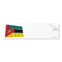 Mozambique Waving Flag bumper stickers by Vexillophile Mozambique Waving Flag bumper stickers