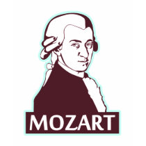 Mozart Classic Look - Customized t-shirts by jamierushad Mozart Classic Look - Customized t-shirts