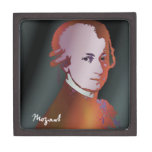 Mozart Graphic Portrait by Leslie Harlow premium gift boxes