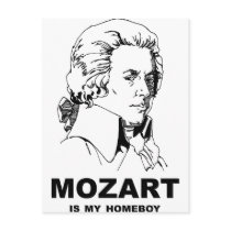 Mozart Is My Homeboy postcards