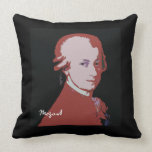 Mozart Pillow by Leslie Harlow pillows