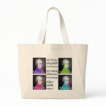 mozart pop art tote bag with his sheet music by gailg1957 mozart pop art tote bag with his sheet music
