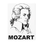 Mozart Postcard
