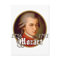 Mozart postcards by geargems Mozart postcards