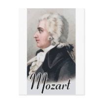Mozart Post Card