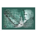 Mozart Poster posters
