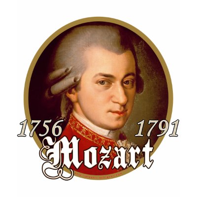 Mozart t-shirts