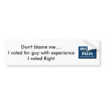 MPS-BTM1, Don't blame me....I voted for guy wit... bumper stickers