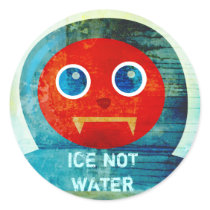 Mr. Abominable Says, "My Ice is Melting Up Here!" stickers by anthonyforonda Mr. Abominable Says, "My Ice is Melting Up Here!" stickers