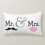 Mr and Mrs Bride And Groom Wedding Gift Pillows