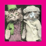 Mr and Mrs Cat Magnet