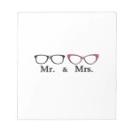 Mr And Mrs Geek Memo Notepads Mr And Mrs Geek Memo Notepads