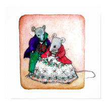 Mr and Mrs Mouse posters