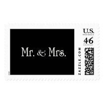 Mr. and Mrs. postage by WEDDINGCAKES Mr. and Mrs. postage