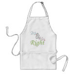 Mr. and Mrs. Right Apron