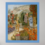 Mr and Mrs Vinegar and English Story Print