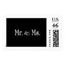 Mr. and Ms. postage by WEDDINGCAKES Mr. and Ms. postage