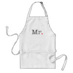 Mr  Apron | Black & Red Colors