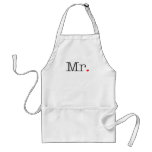 Mr. Apron | Black & Red Colors