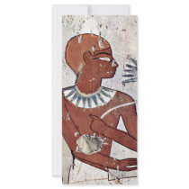 Mr At The Banquet By Maler Der Grabkammer Des Nebs Personalized Rack Card