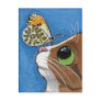Mr Biggles and the Orange Tip - Cat Postcard