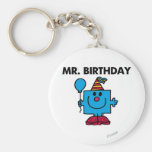Mr Birthday Classic Keychains