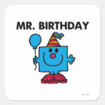 Mr Birthday Classic Stickers