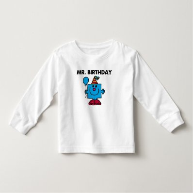 Mr. Birthday | Happy Birthday Balloon Tshirt