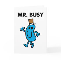Mr Busy Classic 2 Greeting Card