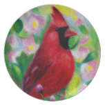 Mr. Cardinal Plate