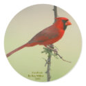 Mr. Cardinal stickers
