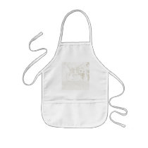 Mr. Cat Kids Apron