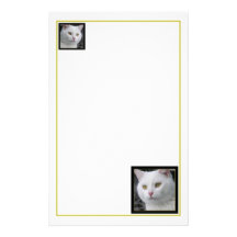 Mr. Cat Portrait Stationery