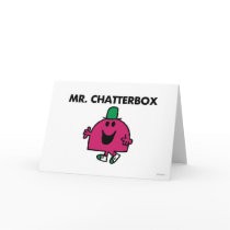 Mr Chatterbox Classic Greeting Card