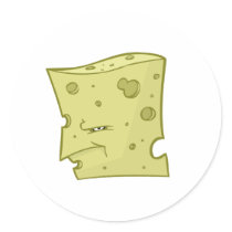 Mr. Cheese stickers by adrianropp Mr. Cheese stickers