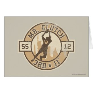 Mr. Clutch Greeting Card