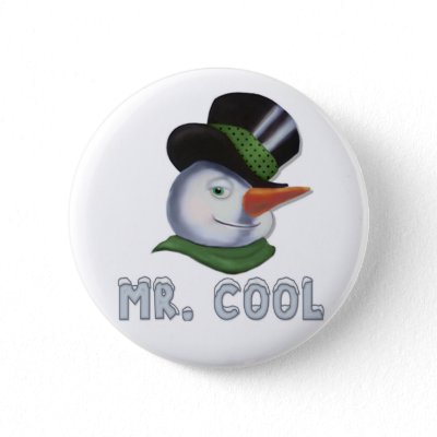 Mr. Cool - Snowman buttons