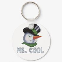 Mr. Cool - Snowman keychains