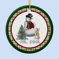 Mr. Cool - Snowman ornaments