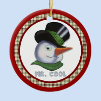Mr. Cool - Snowman ornaments