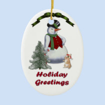 Mr. Cool - Snowman ornaments