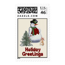 Mr Cool Snowman postage