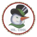 Mr. Cool - Snowman stickers by Spice Mr. Cool - Snowman stickers