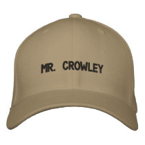 MR. CROWLEY EMBROIDERED HATS