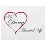 Mr. Darcy Married Up Flyer Design