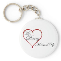 Mr. Darcy Married Up Key Chains