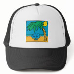 Mr Daydream Beach Scene Mesh Hat