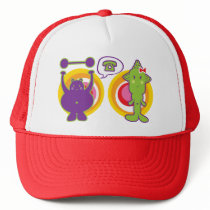Mr. Fat and Miss Skinny Cap hats